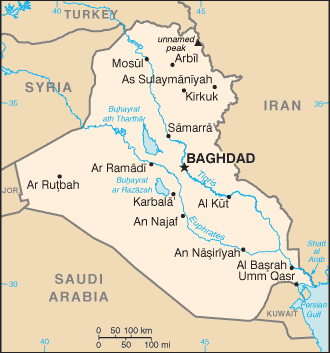 CIA World Factbook Entry on Iraq